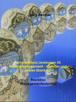 cover image of Personalbilanz Lesebogen 55 Wissensmanagement--digitales und reales Ebenbild